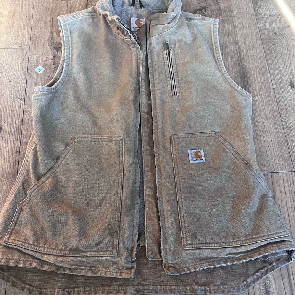 Carhartt Brown Sleeveless Vest